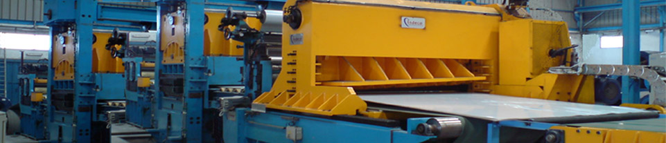 Cutting lines for metal coils