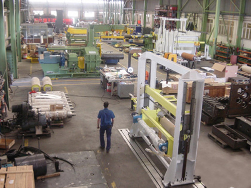 Pre-erection area for the Equipments