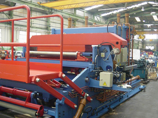 Erection of Desplaceable Tension Unit