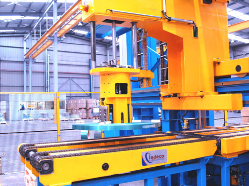 Coil pick-up Robot.