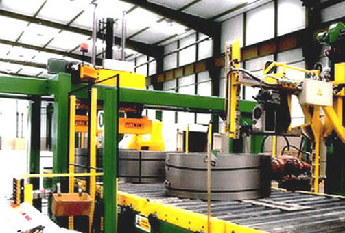Packaging and stacking line