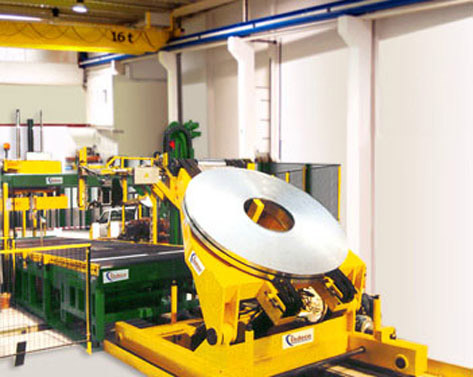 Coil up and downender machine (Sequence 2).