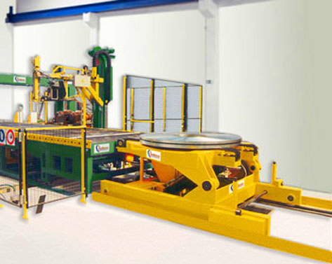 Coil up and downender machine (Sequence 3).