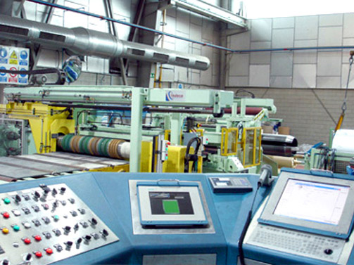 Slitting line for stainless steel of 1500 mm x 3 mm x 150 m/min