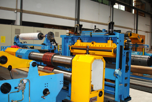 Mid Production Slitting Line 1500 x 3 mm x 150 m/min. Trim for Inox