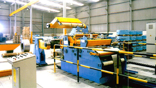 Tension unit for slitting line