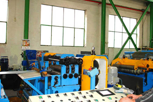 Evener Rolls & Slitting shear for stainless strip 600x3 mm 