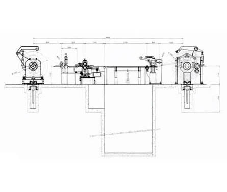 Mid Production Slitting Line 600 SL type