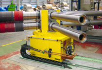Slitting shears with tooling capstan