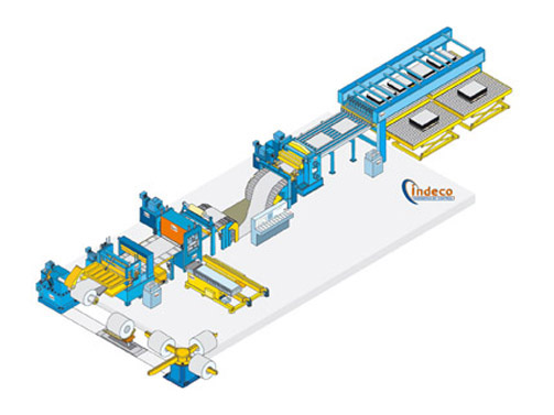 Cut to Length Line and Stacking