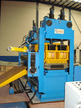 Precision Leveller machine of 3+3 highs for 2000 x 3 mm