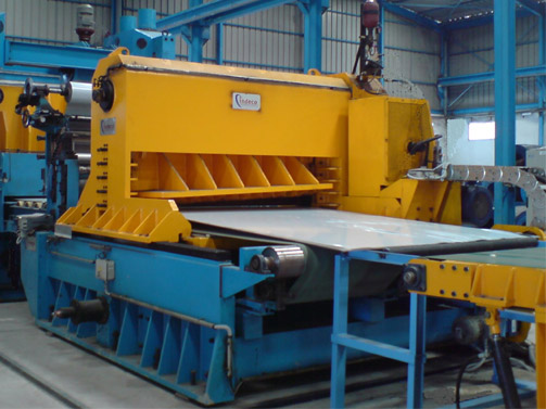 Flying Shear (50 m/min) for stainless steel strip 2000 x 3mm to 12 mm thicknesses