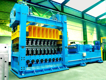 Counter rolls drive for High Precision Leveler for 2000 mm. x 8 mm.