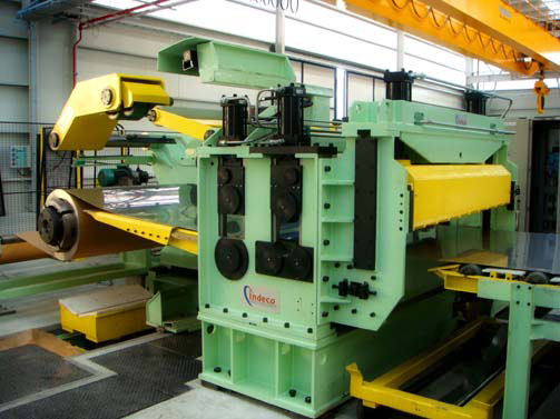 Straightening Rolls & Crops Shear for stainless strip 1500x3 mm