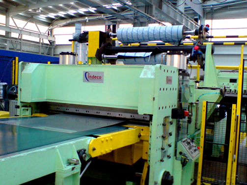 High speed Electronic Shear (90 m/min) for stainless strip for 1500 x 3 mm
