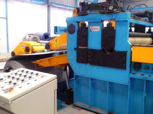 Bridle & Straightening Rolls for stainless strip 1500 x 10 mm