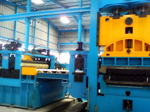 Straightening Rolls & Side Guides & Precision Leveller for stainless steel strip 1500 x 10 mm