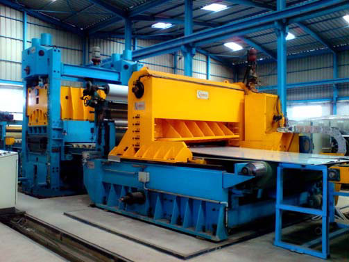 Flying Shear for stainless strip 1500 x 10 mm