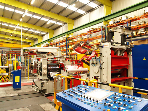 Supply of a Control System Unit in a.c. for Slitter for Stainless Steel at speed of 300 m/min
