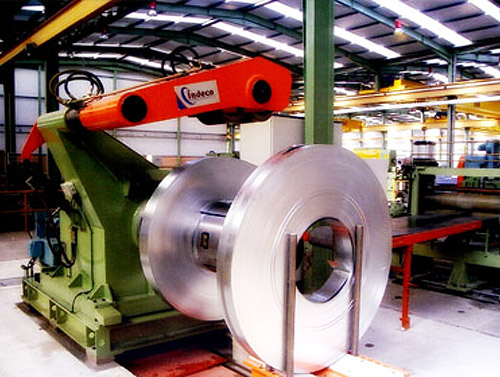 Supply of Decoiler equipped wit Brake Generator for Cut to Length Line